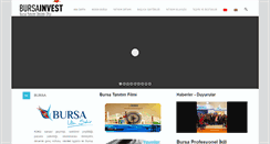 Desktop Screenshot of bursainvest.gov.tr