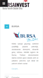 Mobile Screenshot of bursainvest.gov.tr