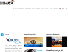 Tablet Screenshot of bursainvest.gov.tr